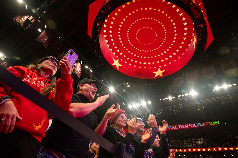 The Inaugural Parade in Capital One Arena