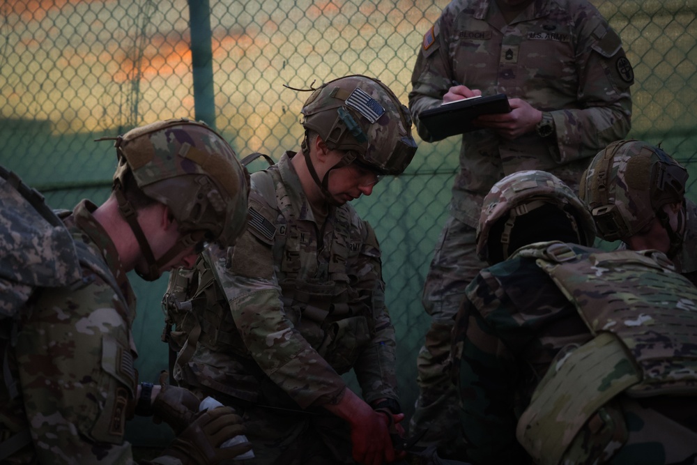 U.S. Army medics collaborate with Ghana Armed Forces in a Partner Medical Training exercise