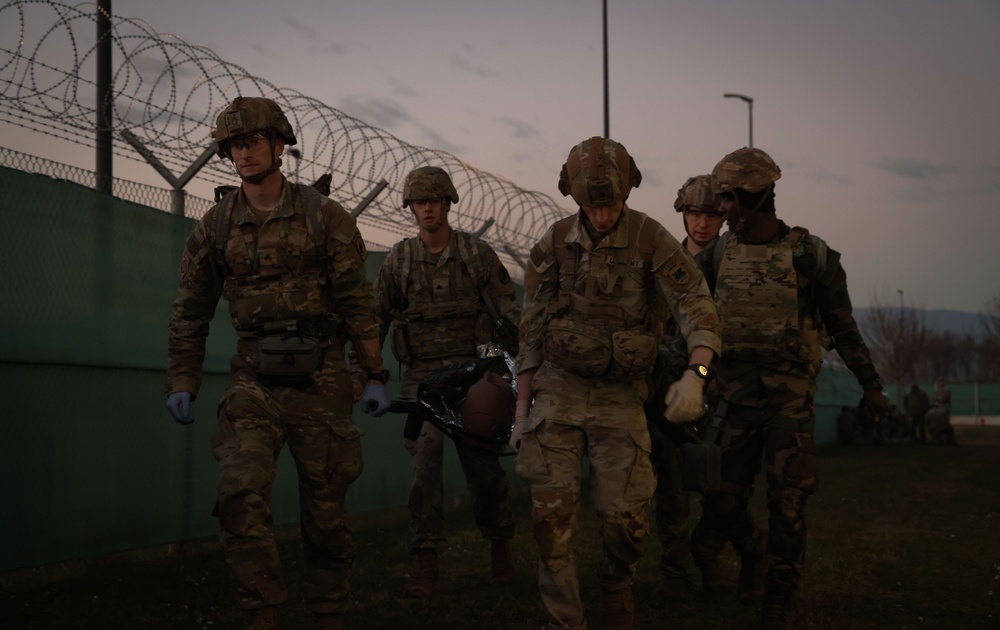 U.S. Army medics collaborate with Ghana Armed Forces in a Partner Medical Training exercise