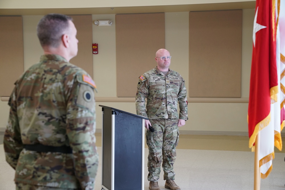 Welcome home ceremony honors returning 5-54th SFAR engineer advisor team