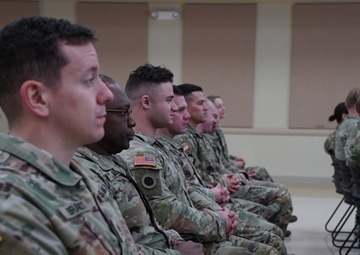 Welcome home ceremony honors returning 5-54th SFAR engineer advisor team