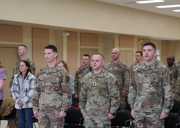 Welcome home ceremony honors returning 5-54th SFAR engineer advisor team