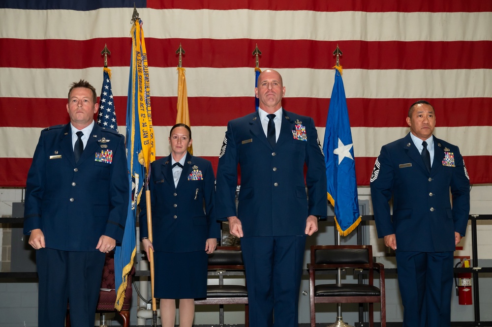 177th Command Chief Change of Responsibility Ceremony