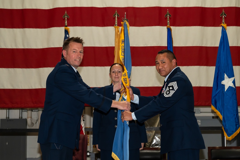 177th Command Chief Change of Responsibility Ceremony