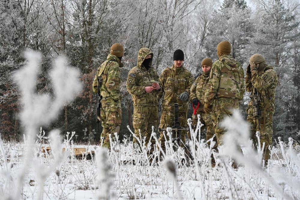 B Trp, 1-91 CAV, 173rd Airborne Brigade mortar LFX