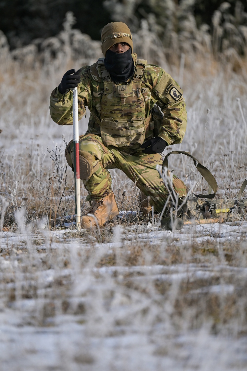 B Trp, 1-91 CAV, 173rd Airborne Brigade mortar LFX