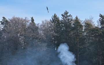 B Trp, 1-91 CAV, 173rd Airborne Brigade mortar LFX