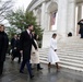 U.S. President-elect Donald Trump and U.S. Vice President-elect JD Vance Participate in a Wreath-Laying Ceremony at the Tomb of the Unknown Soldier Ahead of The Presidential Inauguration