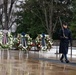 U.S. President-elect Donald Trump and U.S. Vice President-elect JD Vance Participate in a Wreath-Laying Ceremony at the Tomb of the Unknown Soldier Ahead of The Presidential Inauguration