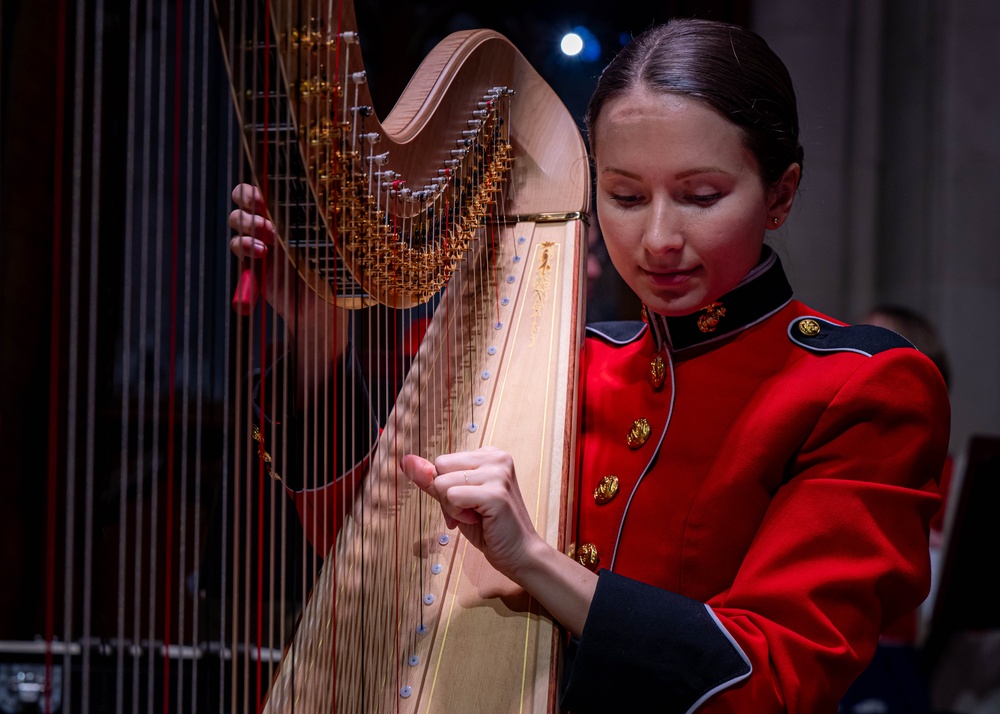 U.S. Marine Band performs at National Prayer Service