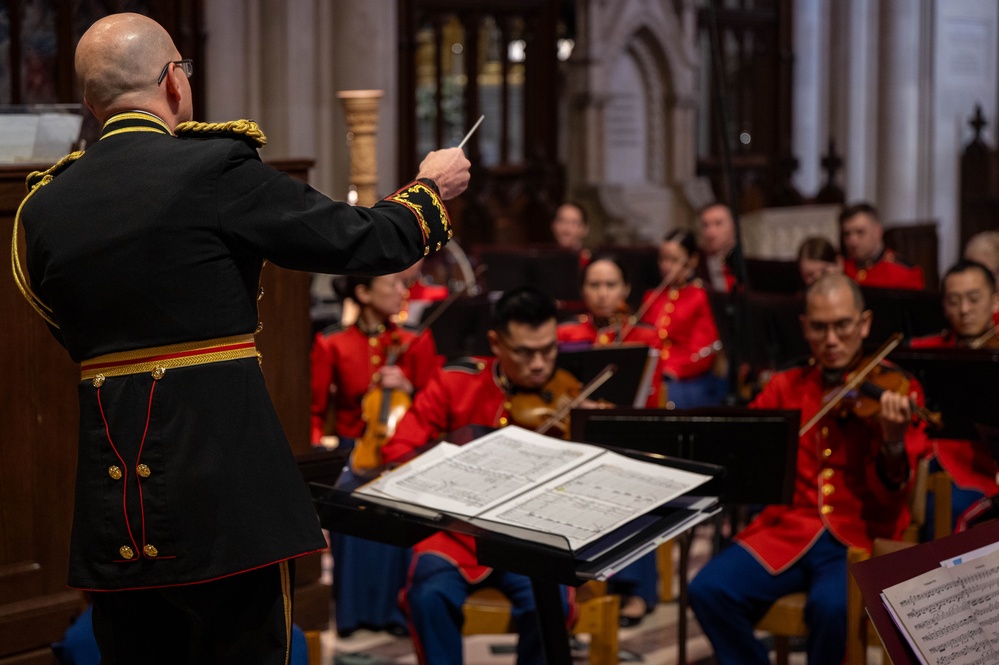 U.S. Marine Band performs at National Prayer Service