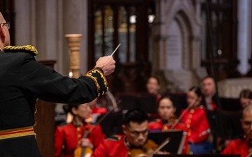 U.S. Marine Band performs at National Prayer Service