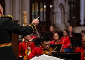 U.S. Marine Band performs at National Prayer Service