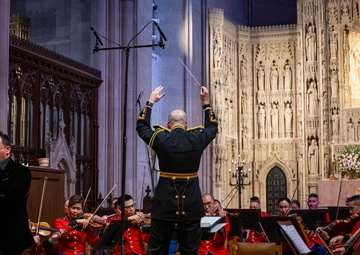 U.S. Marine Band performs at National Prayer Service