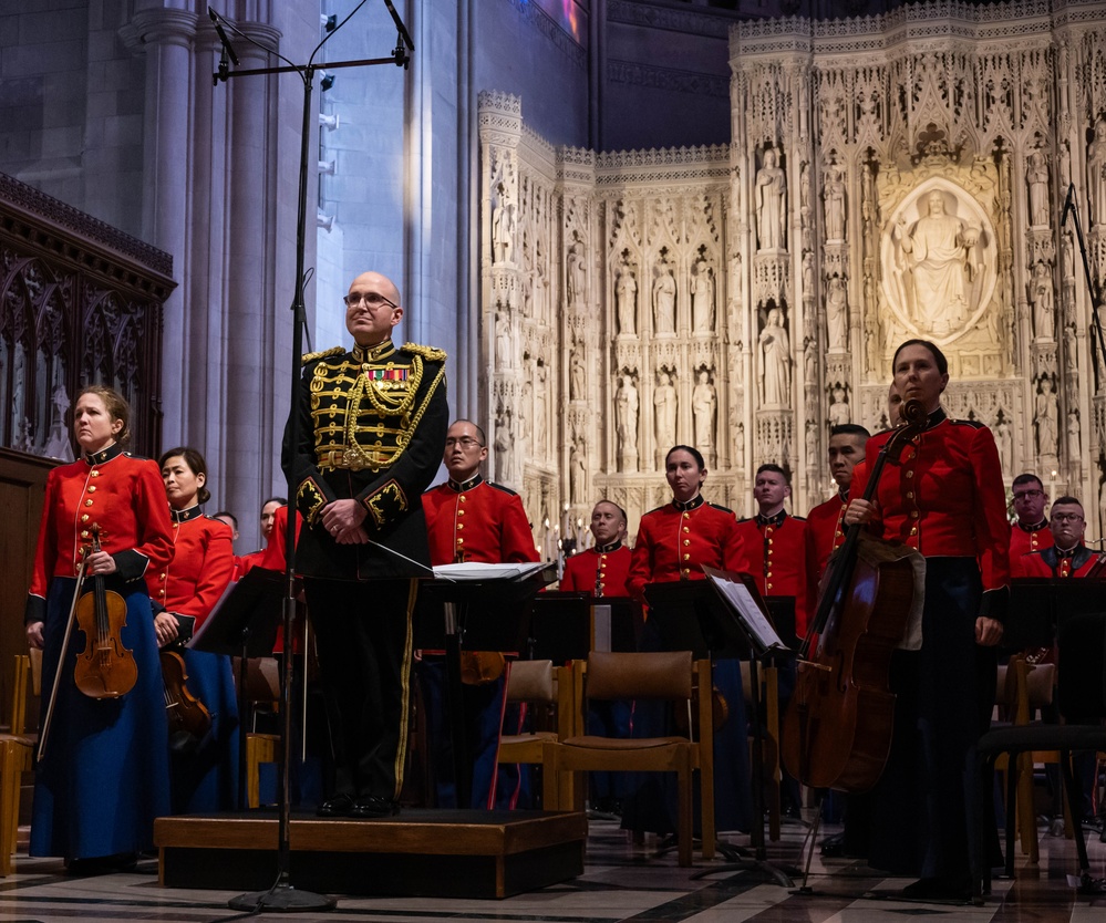 U.S. Marine Band performs at National Prayer Service