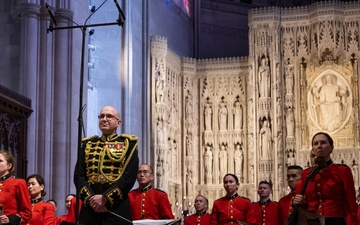 U.S. Marine Band performs at National Prayer Service