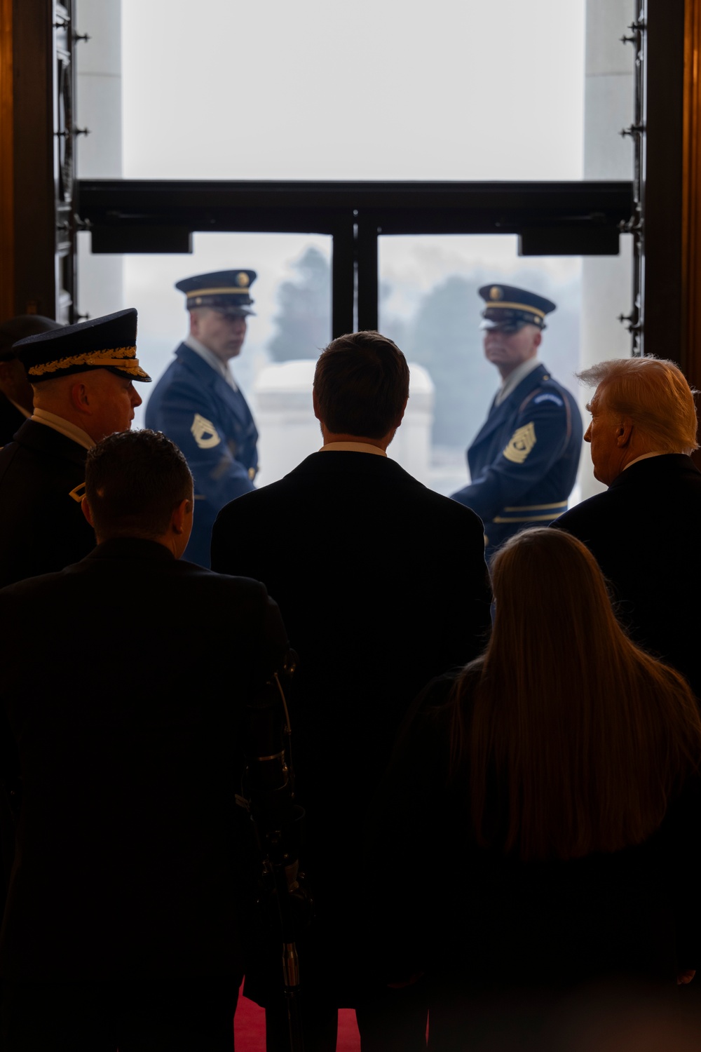 U.S. President-elect Donald Trump and U.S. Vice President-elect JD Vance Participate in a Wreath-Laying Ceremony at the Tomb of the Unknown Soldier Ahead of The Presidential Inauguration