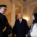 U.S. President-elect Donald Trump and U.S. Vice President-elect JD Vance Participate in a Wreath-Laying Ceremony at the Tomb of the Unknown Soldier Ahead of The Presidential Inauguration