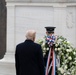 U.S. President-elect Donald Trump and U.S. Vice President-elect JD Vance Participate in a Wreath-Laying Ceremony at the Tomb of the Unknown Soldier Ahead of The Presidential Inauguration