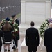 U.S. President-elect Donald Trump and U.S. Vice President-elect JD Vance Participate in a Wreath-Laying Ceremony at the Tomb of the Unknown Soldier Ahead of The Presidential Inauguration