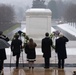 U.S. President-elect Donald Trump and U.S. Vice President-elect JD Vance Participate in a Wreath-Laying Ceremony at the Tomb of the Unknown Soldier Ahead of The Presidential Inauguration