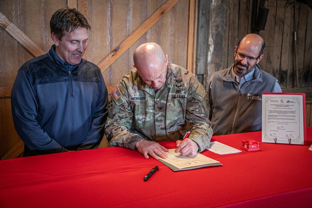 USACE, Missouri and Nebraska Department of Resources partner on flood risk feasibility study