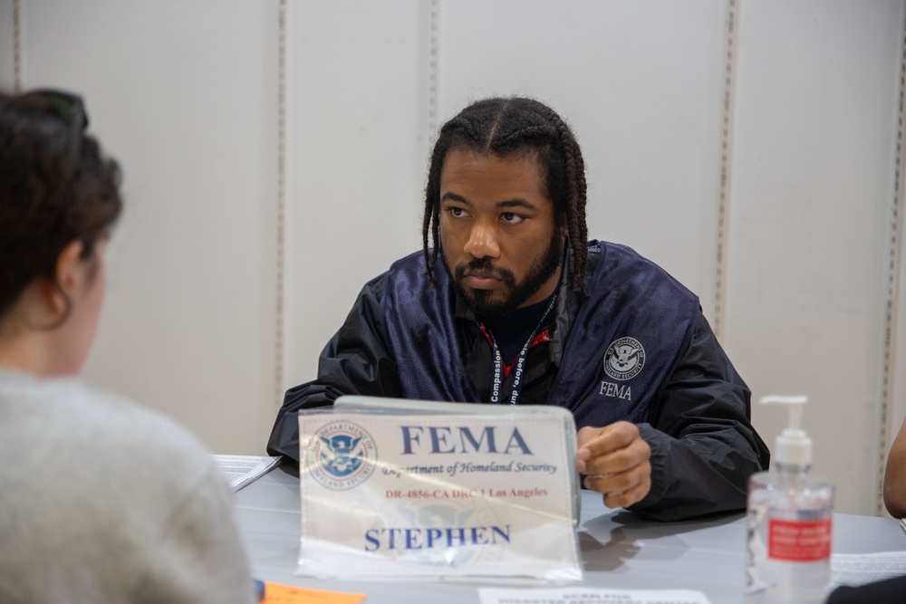 FEMA and Other Federal Agencies at the UCLA Disaster Recovery Center