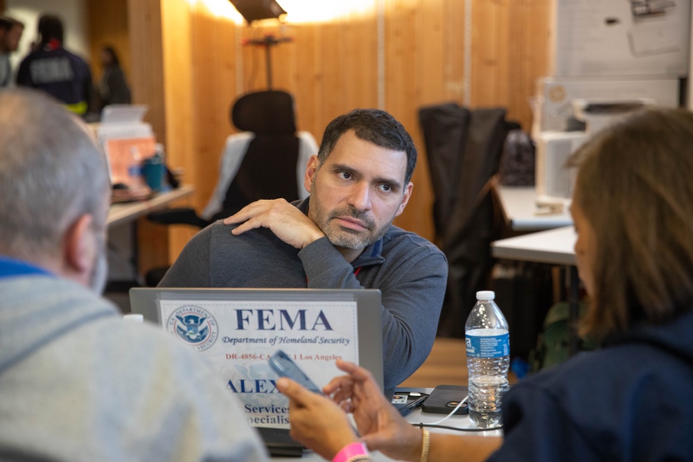 FEMA and Other Federal Agencies at the UCLA Disaster Recovery Center