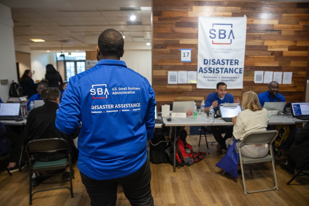 FEMA and Other Federal Agencies at the UCLA Disaster Recovery Center