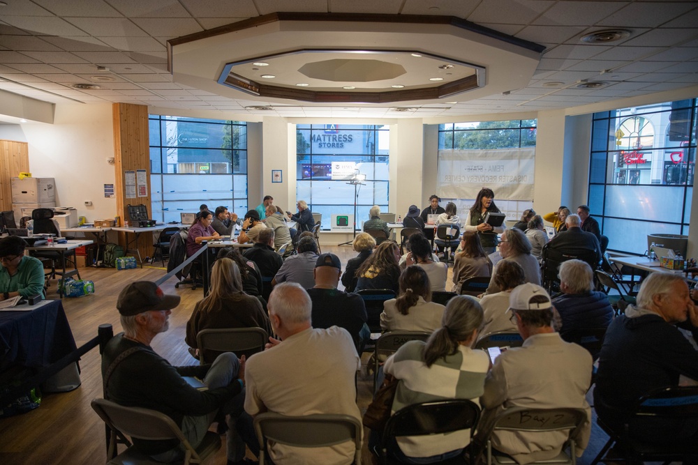 FEMA and Other Federal Agencies at the UCLA Disaster Recovery Center