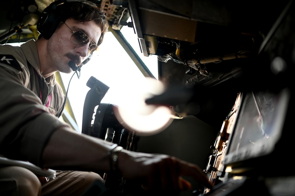 U.S. F-15s and A-10s conduct combat air patrols in CENTCOM AOR