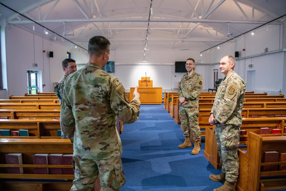 Faith and Resilience: Pathfinders connect with the DAF Chief of Chaplains