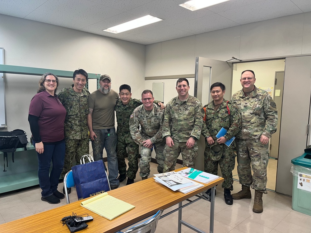 Washington Army National Guard members support Yama Sakura 87