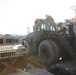 649th Engineer Company prepares equipment at the Sierra Madre Debris Basin