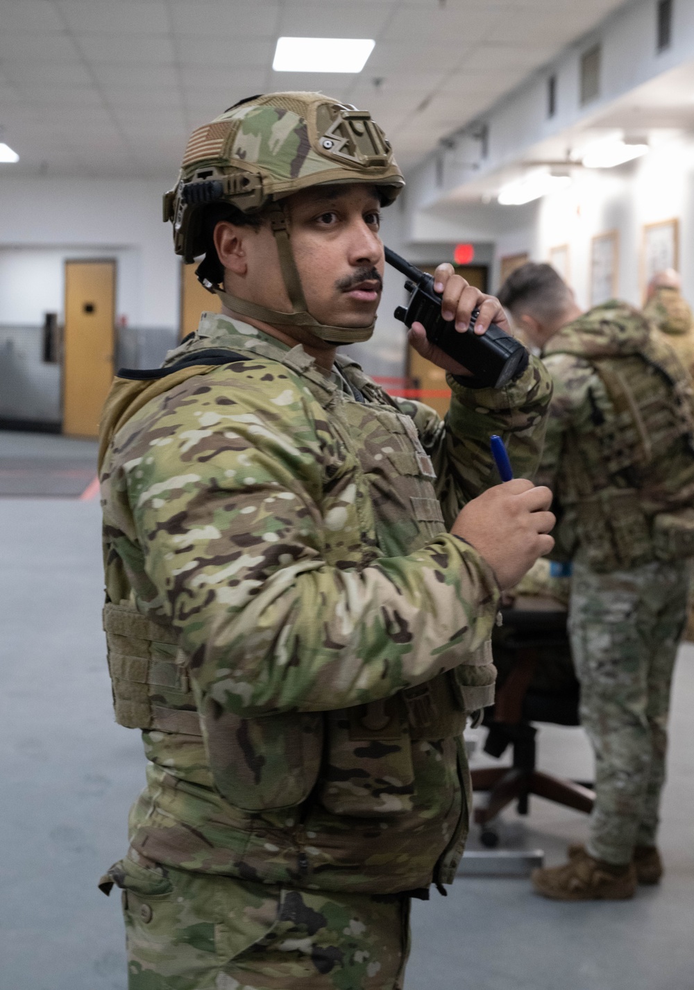 Team Minot performs a simulated assault exercise