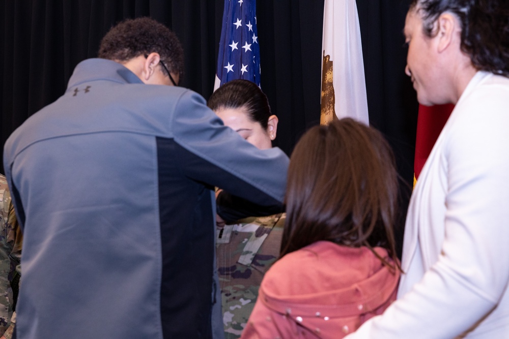 Chief Warrant Officer 5 Yvette N. Sandoval Promotion Ceremony