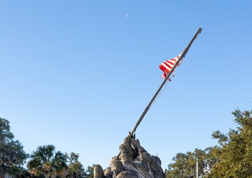 MCRD Parris Island Snow Day