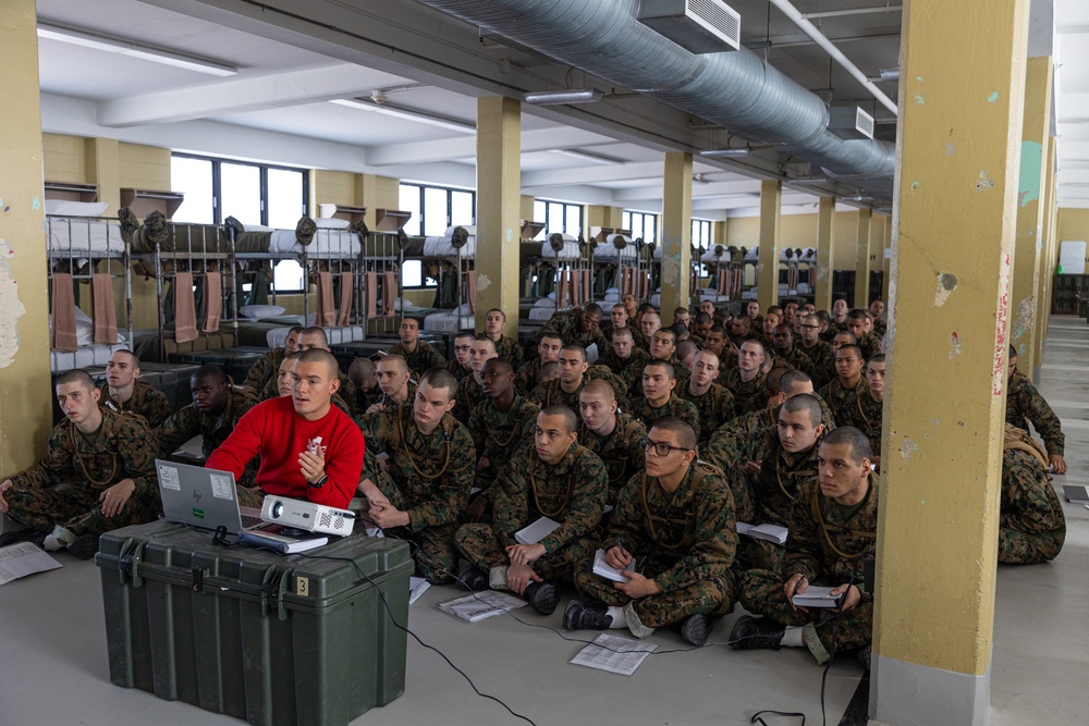 MCRD Parris Island Snow Day