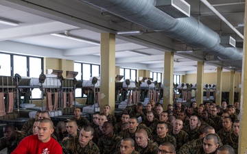 MCRD Parris Island Snow Day