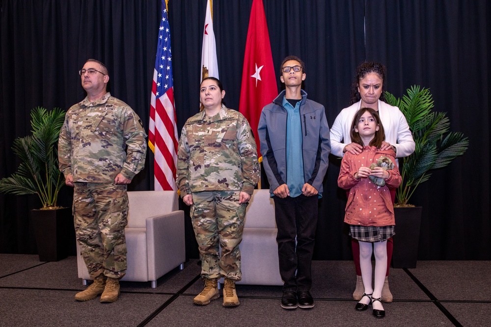Chief Warrant Officer 5 Yvette N. Sandoval Promotion Ceremony