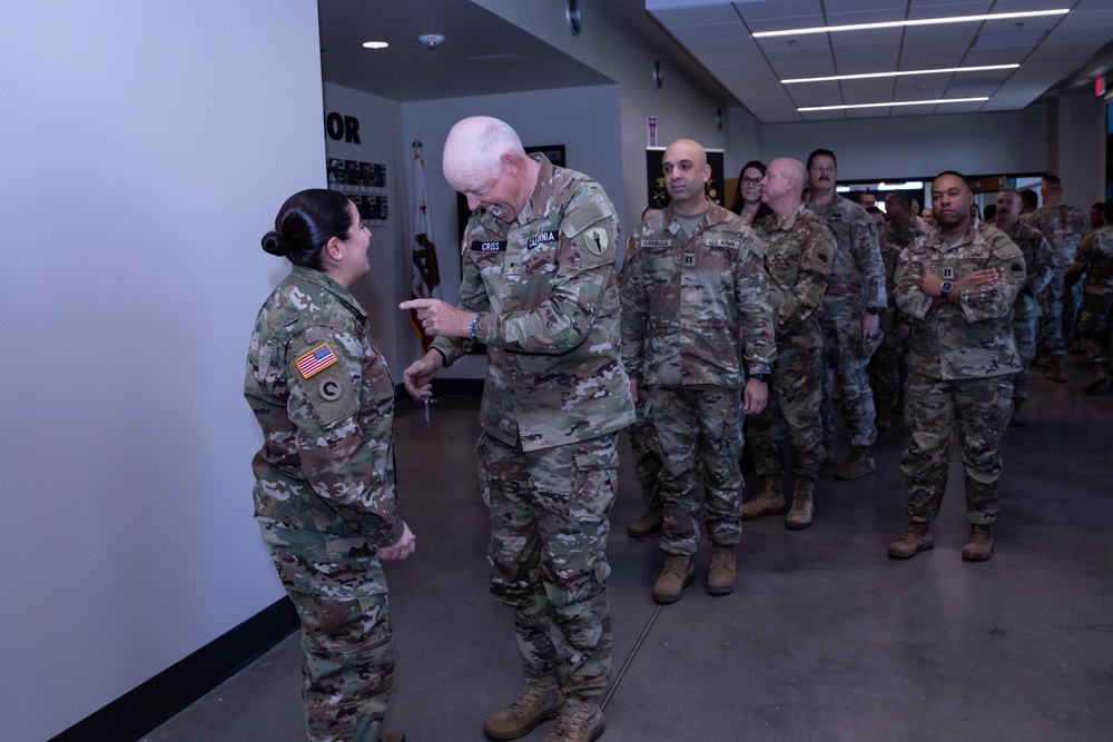 Chief Warrant Officer 5 Yvette N. Sandoval Promotion Ceremony