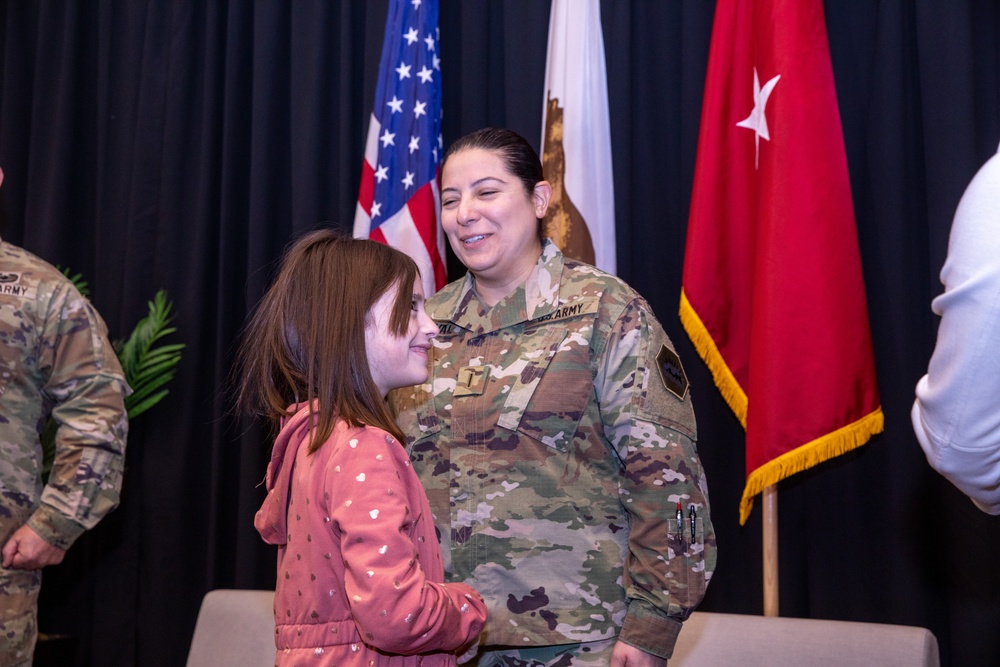 Chief Warrant Officer 5 Yvette N. Sandoval Promotion Ceremony