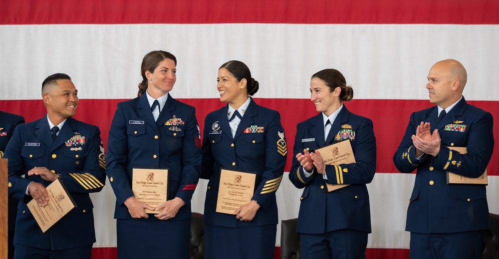 San Diego Coast Guard City hosts the inaugural Coastie of the Year Award