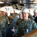 USS Ronald Reagan (CVN 76) hosts a tour for U.S. Army I Corps