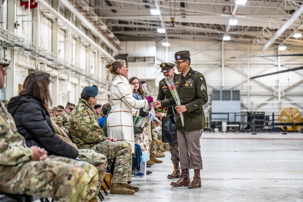 101st Combat Aviation Brigade Command Chief Warrant Officer Relinquishment of Responsibility