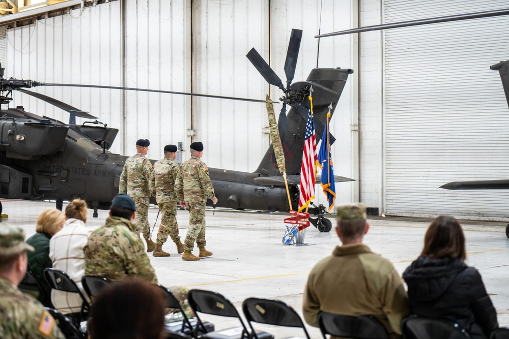 101st Combat Aviation Brigade Command Chief Warrant Officer Relinquishment of Responsibility