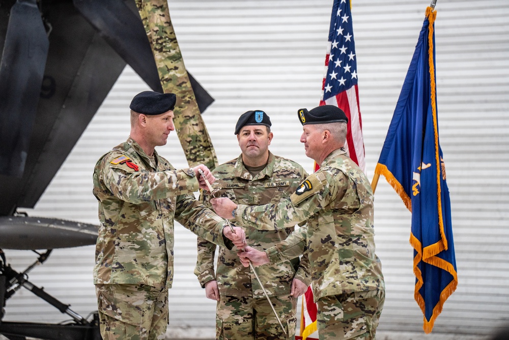 101st Combat Aviation Brigade Command Chief Warrant Officer Relinquishment of Responsibility