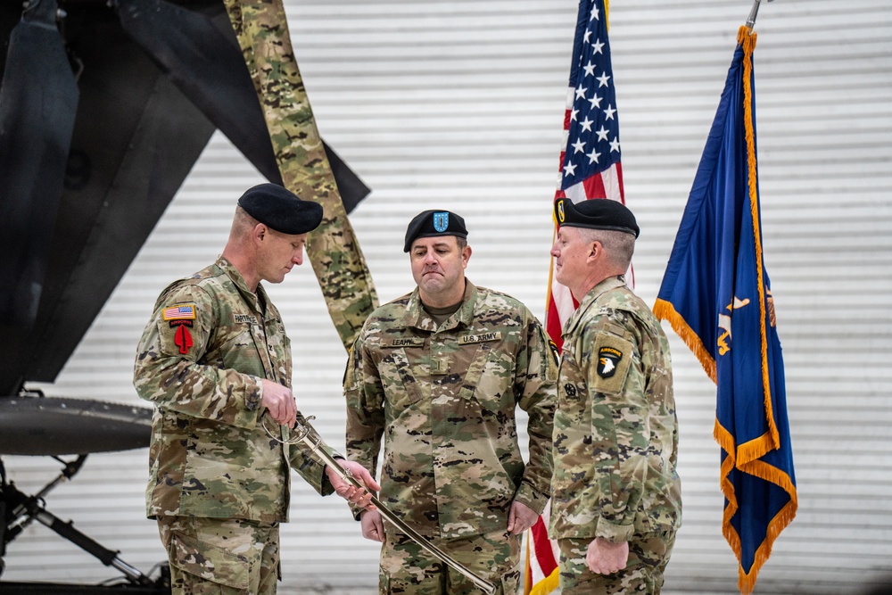 101st Combat Aviation Brigade Command Chief Warrant Officer Relinquishment of Responsibility