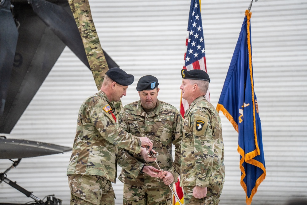 101st Combat Aviation Brigade Command Chief Warrant Officer Relinquishment of Responsibility