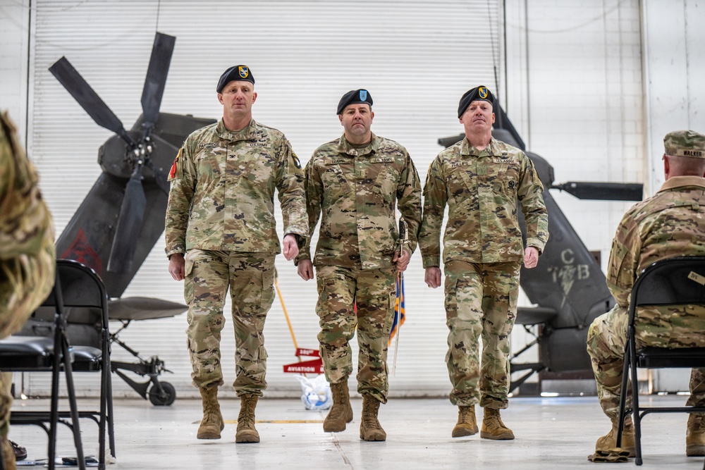 101st Combat Aviation Brigade Command Chief Warrant Officer Relinquishment of Responsibility